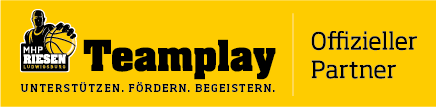 Logo MHP Riesen Teamplay Offizieller Partner