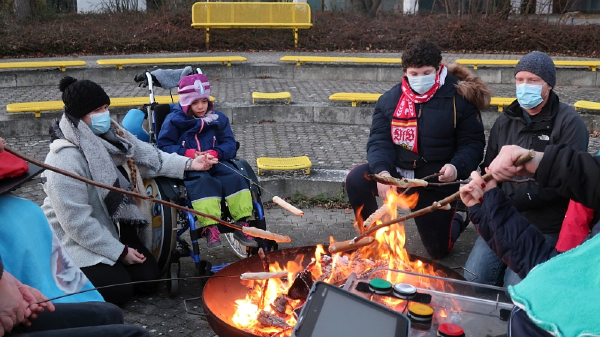 Adventsfeuer!