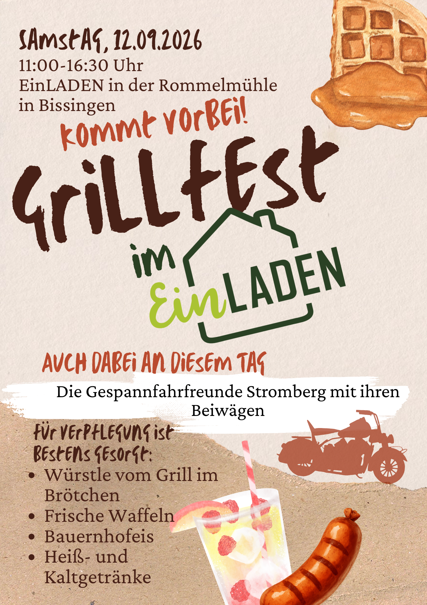 Einladung zum Grillfest