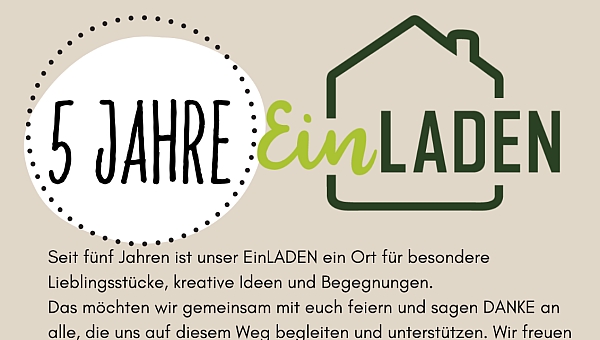 5 Jahre EinLADEN