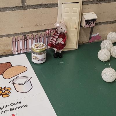 Ella, das Mäuse-Müsli und Rezept